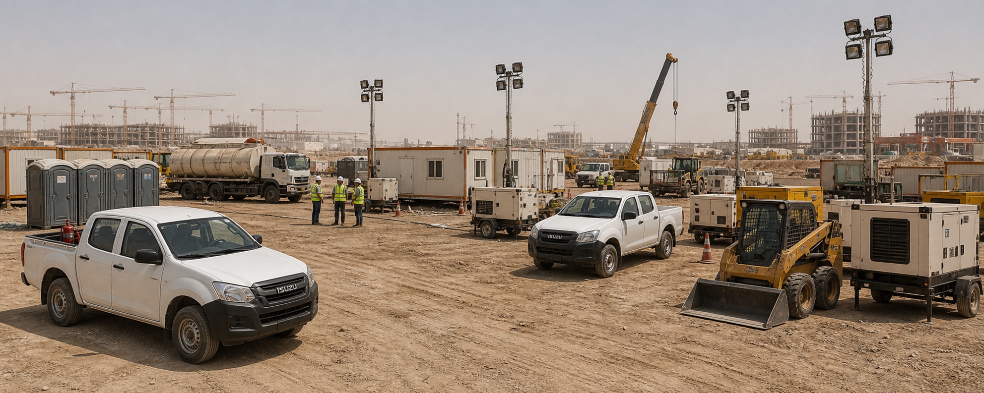 Eijarat site team and temporary project facilities support